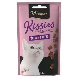 Ласощі для котів Miamor Kissies mit Ente качка 50г