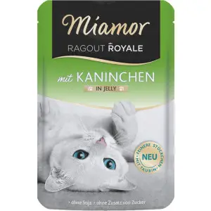 Вологий корм Miamor Ragout Royale  Kaninchen для дорослих котів Королівське меню з кроликом у желе 100 г