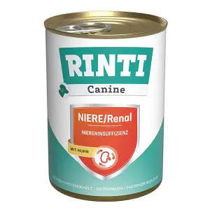 Дієтичний вологий корм Rinti Canine Veterinary Renal для дорослих собак із захворюваннями нирок з куркою 400 г