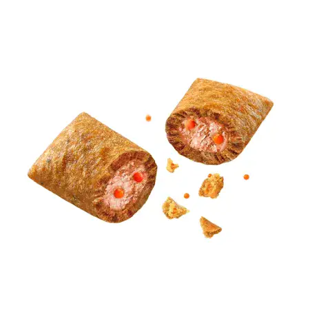Ласощі для котів Wanpy Crunchy Pockets Salmon & Roe хрусткі подушечки з лососем та ікрою 60г