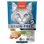 Сухий беззерновий корм Wanpy Adult Cat Grain Free Tuna для дорослих котів з тунцем 500 г