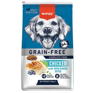 Сухий беззерновий корм Wanpy Adult Dog Grain Free Chicken для дорослих собак всіх порід з куркою 12 кг