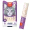 Рідкі ласощі для стерилізованих котів Wanpy Creamy Lickable Treats Sterilized Turkey&Cranberry з індичкою та журавлиною 5 х 14г