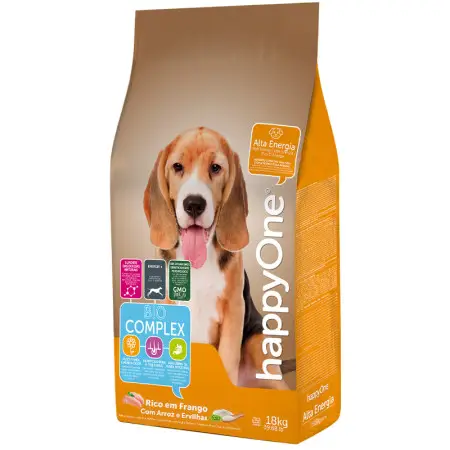 Сухий корм для дорослих активних собак happyOne Adult Dog High Energy 18 кг