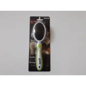 Гребінець-щітка 2 в 1 AnimAll Groom, зелена