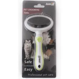 Пуходерка AnimAll Groom MG9614-S для тварин, S, зелена