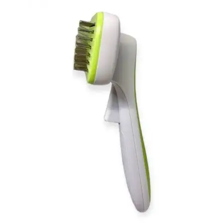 Пуходерка AnimAll Groom MG9702 для собак і котів, з автоматичною системою очищення, зелена