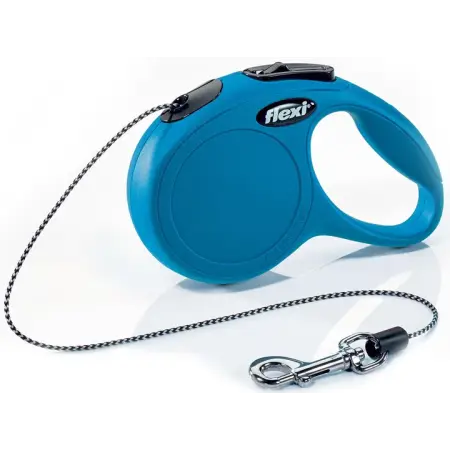Повідець-рулетка Flexi Cat XS, для котів до 8 кг, стрічка 3 м, синій
