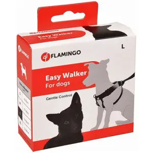 Flamingo Easy Walker ФЛАМІНГО ІЗІ ВОКЕР тренувальна шлея для собак, нейлон , L, 40-58 см