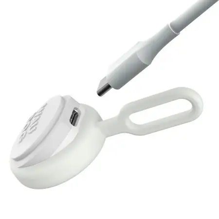 Ліхтарик для собак і котів WAUDOG LED, у силіконовому чохлі, що світиться, USB, Д 37 мм