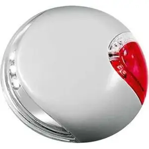 Ліхтарик на рулетку-повідець Flexi LED світлодіодний Сірий
