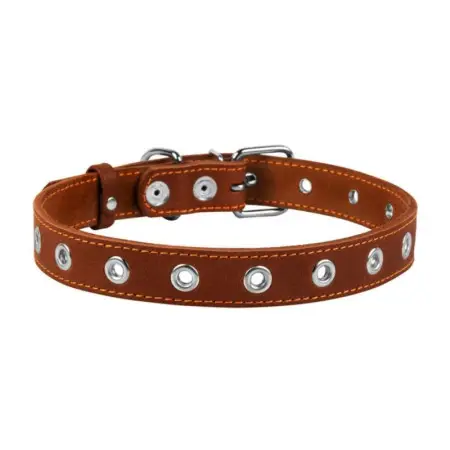 Ошейник CoLLaR безразмерный (ширина 25мм, длина 60см) коричневый
