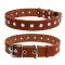 Ошейник CoLLaR безразмерный (ширина 35мм, длина 69см) коричневый