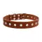 Ошейник CoLLaR безразмерный (ширина 35мм, длина 69см) коричневый