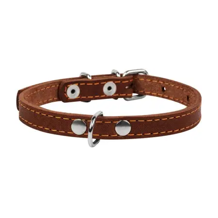 Нашийник "CoLLaR одинарний (ширина 12мм, довжина 24-32см) коричневий