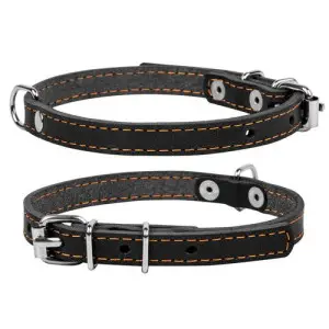 Нашийник "CoLLaR" одинарний (ширина 14мм, довжина 27-35см) чорний