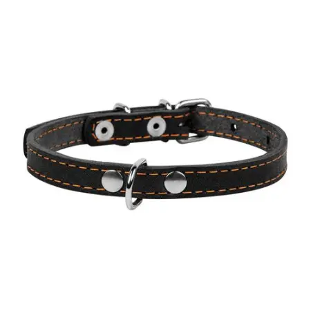 Ошейник CoLLaR одинарный (ширина 14мм, длина 27-35см) черный