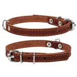 Нашийник "CoLLaR" одинарний (ширина 20мм, довжина 32-40см) коричневий