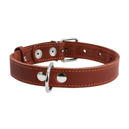Нашийник "CoLLaR" одинарний (ширина 25мм, довжина 38-50см) коричневий