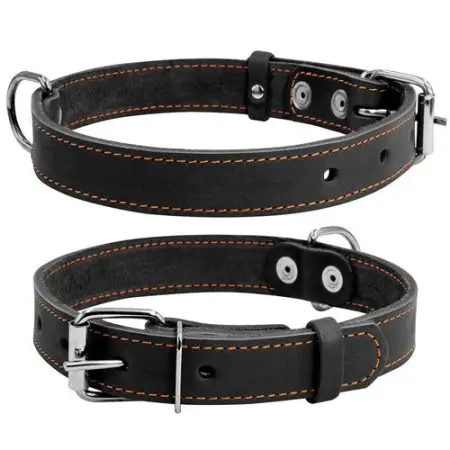 Нашийник "CoLLaR" одинарний (ширина 35мм, довжина 48-63см) чорний