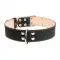 Нашийник "CoLLaR" подвійний (ширина 45мм, довжина 56-68см) чорний