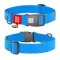 Ошейник для собак водостойкий WAUDOG Waterproof c QR паспортом, пластиковый фастекс, XXL, Ш 40 мм, Дл 46-70 см, голубой
