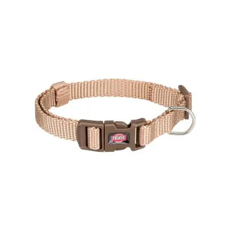Нашийник Trixie Premium для собак, нейлон, L–XL: 40–65 см/25 мм, карамель