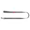 Повідець для собак із відновленої бавовни WAUDOG Re-cotton, світловідбиваючий, Ш 20 мм, Дов 300 см сірий