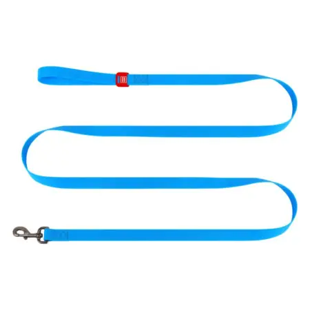 Водостойкий поводок для воды WAUDOG Waterproof, S, Ш 15 мм, Д 500 cм, голубой