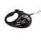 Поводок-рулетка для собак WAUDOG R-leash, рисунок Бэтмен Черный, L, до 50 кг, 5 м, светоотражающая лента черный