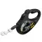 Поводок-рулетка для собак WAUDOG R-leash, рисунок Бэтмен Черный, L, до 50 кг, 5 м, светоотражающая лента черный