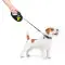 Повідець-рулетка для собак WAUDOG R-leash, малюнок "Дім", S, до 15 кг, 5 м, світловідбиваюча стрічка чорний