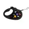 Поводок-рулетка для собак WAUDOG R-leash, рисунок NASA, XS, до 12 кг, 3 м, светоотражающая лента черный