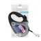 Поводок-рулетка для собак WAUDOG R-leash, рисунок NASA21, L, до 50 кг, 5 м, светоотражающая лента черный