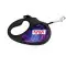 Поводок-рулетка для собак WAUDOG R-leash, рисунок NASA21, M, до 25 кг, 5 м, светоотражающая лента черный