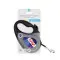 Поводок-рулетка для собак WAUDOG R-leash, рисунок NASA21, M, до 25 кг, 5 м, светоотражающая лента черный