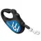 Повідець-рулетка для собак WAUDOG R-leash, малюнок "Патрон", L, до 50 кг, 5 м, світловідбиваюча стрічка
