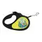 Поводок-рулетка для собак WAUDOG R-leash, рисунок Рик и Морти 2, светоотражающая лента, L, до 50 кг, 5 м черный