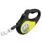 Поводок-рулетка для собак WAUDOG R-leash, рисунок Рик и Морти 2, светоотражающая лента, L, до 50 кг, 5 м черный