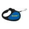 Повідець-рулетка для собак WAUDOG R-leash, малюнок "Сміливість", L, до 50 кг, 5 м, світловідбиваюча стрічка чорний