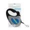 Повідець-рулетка для собак WAUDOG R-leash, малюнок "Сміливість", L, до 50 кг, 5 м, світловідбиваюча стрічка чорний