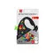 Повідець-рулетка для собак WAUDOG R-leash з контейнером для пакетів, малюнок "Блоки", світловідбивна стрічка, M, до 20 кг, 5 м