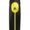 Поводок-рулетка Flexi Neon S, для собак до 12 кг, трос 5 м, желтый