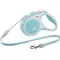 Повідець-рулетка Flexi New Comfort M, для собак до 20 кг, трос 5 м, блакитний