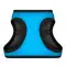 Шлея для собак м'яка WAUDOG Clothes з QR паспортом, "Colors of freedom", XS2, В 28-31 см, С 20-22 см