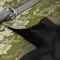 Шлея для собак м'яка WAUDOG Clothes з QR паспортом, "Мілітарі", S2, В 46-50 см, С 43-45 см