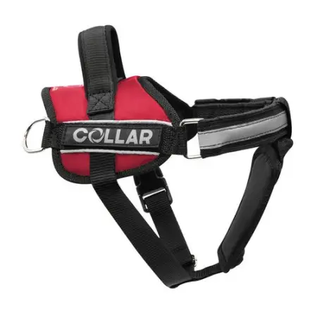 Шлея "Dog Extreme" "POLICE" №1 (В:35-45см) червоний