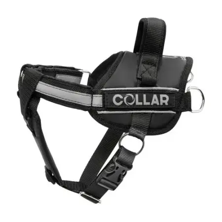 Шлея "Dog Extreme" "POLICE" №2 (В:40-60см), чорний