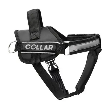 Шлея "Dog Extreme" "POLICE" №3 (В:55-75см) чорний
