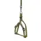 Шлея Dog Extreme з нейлону регульована з повідцем (14мм, довжина 115см, В:40-55см) хакі